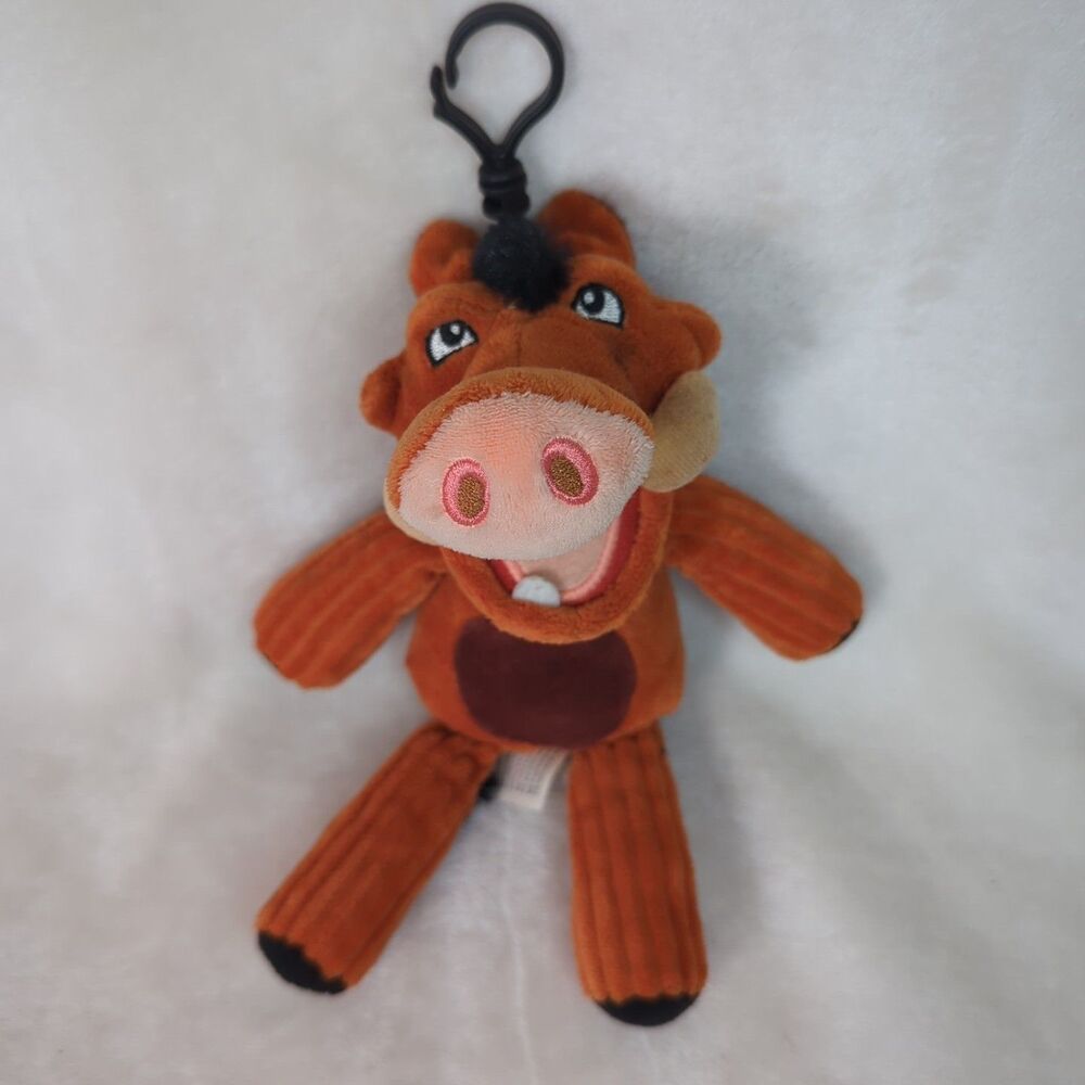 Scentsy Buddy Pumba Clip On Plush Disney Lion King Fragrant Warthog 8" 2019